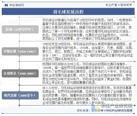 全球华人羽毛球联合会的发展历程与现状