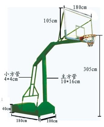 标准篮球架尺寸及其选购指南-第2张图片-www.211178.com_果博福布斯