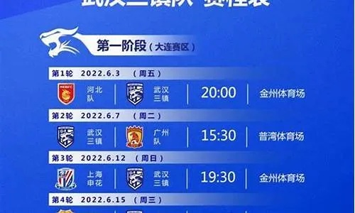 4月6号武汉中超 2021武汉队中超赛程